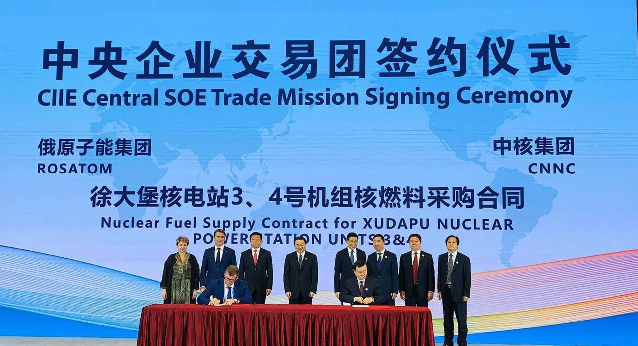 Rosatom Inks Fuel Contract for China’s Xudapu NPP New Units
